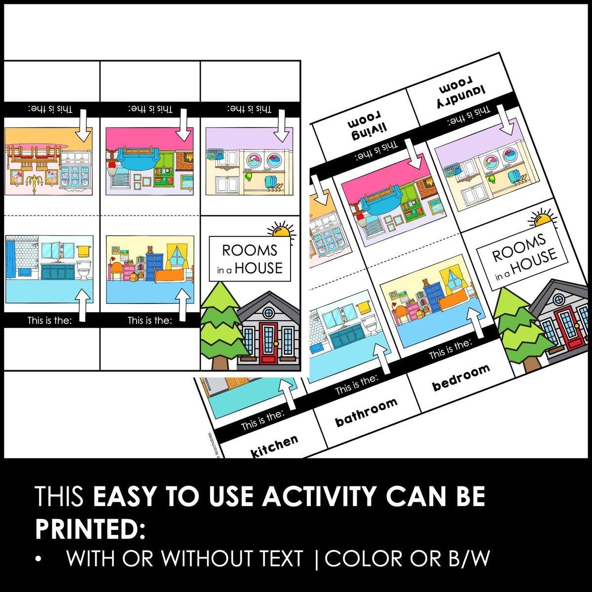 House Vocabulary Mini-Book | Picture Dictionary