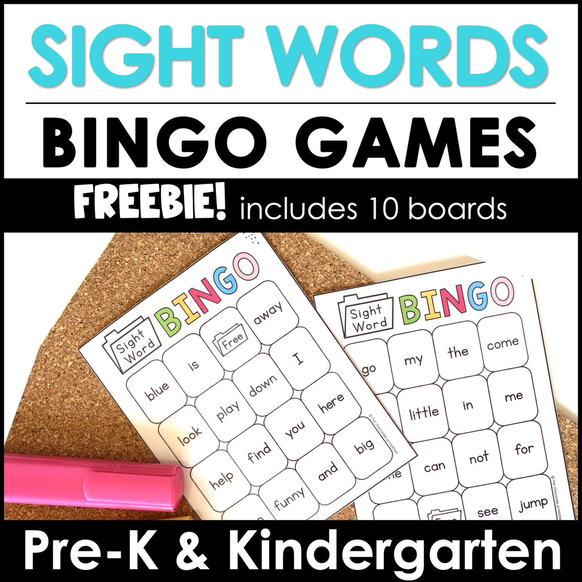 Sample of Beginning Sight Words Bingo Games - FREE – Hot Chocolate Teachables sample-of-beginning-sight-words-bingo-games-free-hot-chocolate-teachables