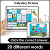 Spring - Easter Vocabulary Digital Mystery Picture | Boom Cards™ - Hot Chocolate Teachables