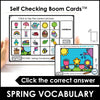 Spring - Easter Vocabulary Digital Mystery Picture | Boom Cards™ - Hot Chocolate Teachables