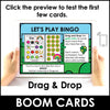 St. Patrick's Day Vocabulary DIGITAL BINGO -Boom Cards™ Preschool - Kindergarten - Hot Chocolate Teachables