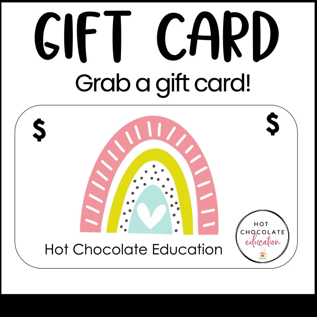 Store Gift Card - Hot Chocolate Teachables