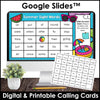 SUMMER First Grade Sight Words Bingo Game - Print & Digital Google Slides™ - Hot Chocolate Teachables