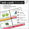 There is | There are Task Cards - Subject Verb Agreement with Countable Nouns - Hot Chocolate Teachables