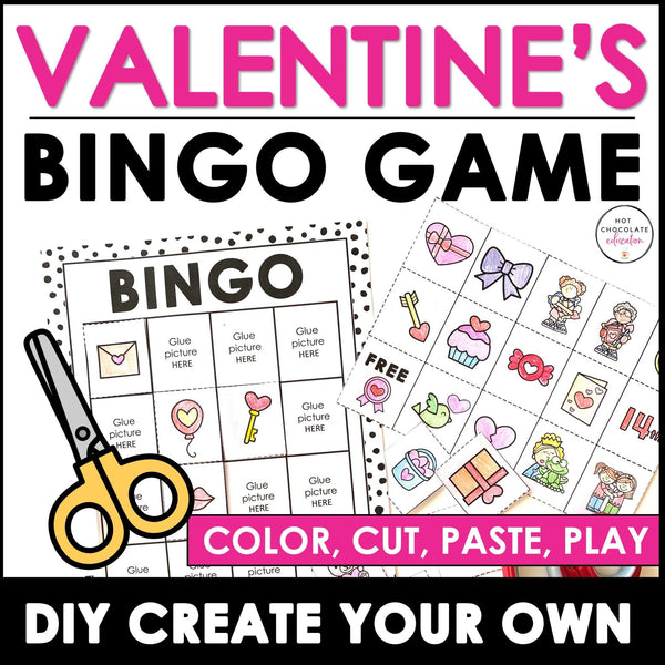 Vocabulary Bingo Games - Hot Chocolate Teachables