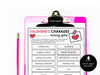 Valentine's Day Charades Party Game for Kids, Classroom Charades Holiday Miming Game - Editable - Hot Chocolate Teachables