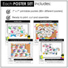 WH Question Word Posters / Verb Tense Posters : ESL Grammar Poster Set - Hot Chocolate Teachables
