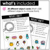 What am I? - Guessing Game Kit : Describing Objects & Animals - Hot Chocolate Teachables