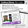 WHAT Questions - WH Question Word Comprehension Task Cards - Hot Chocolate Teachables