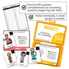 WHO Questions - WH Question Word Task Cards with Community Helpers - Hot Chocolate Teachables