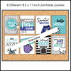 Winter Posters | Classroom Bulletin Board Decor - Quote Posters - Hot Chocolate Teachables