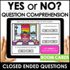 YES NO Question Comprehension Boom Cards - Hot Chocolate Teachables